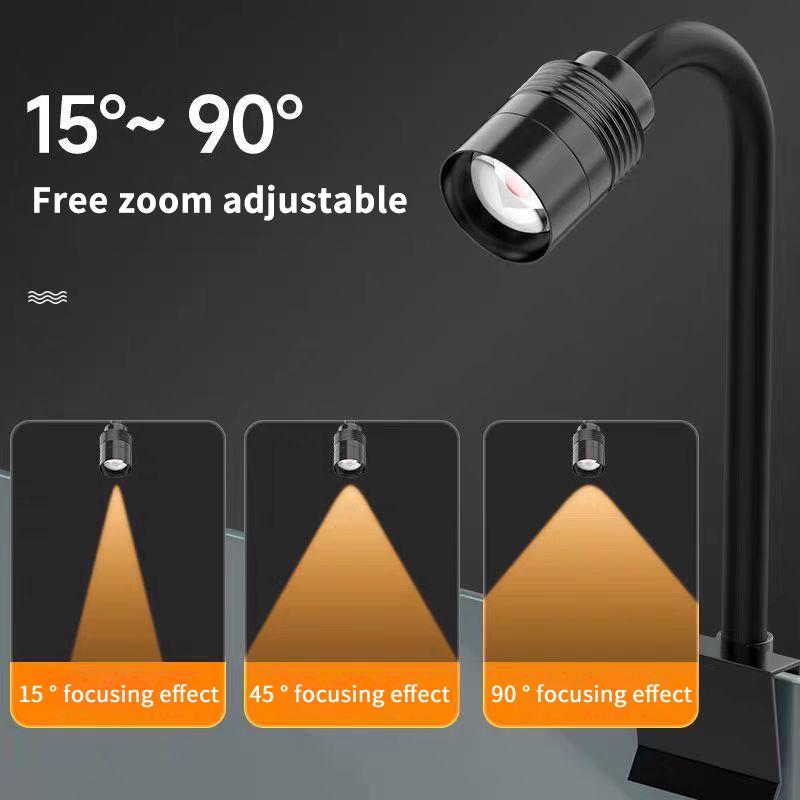 3W 南米産水槽スポットライト 3色LED水槽ランプ フォー - Aquarium Plant Light のレビューと価格