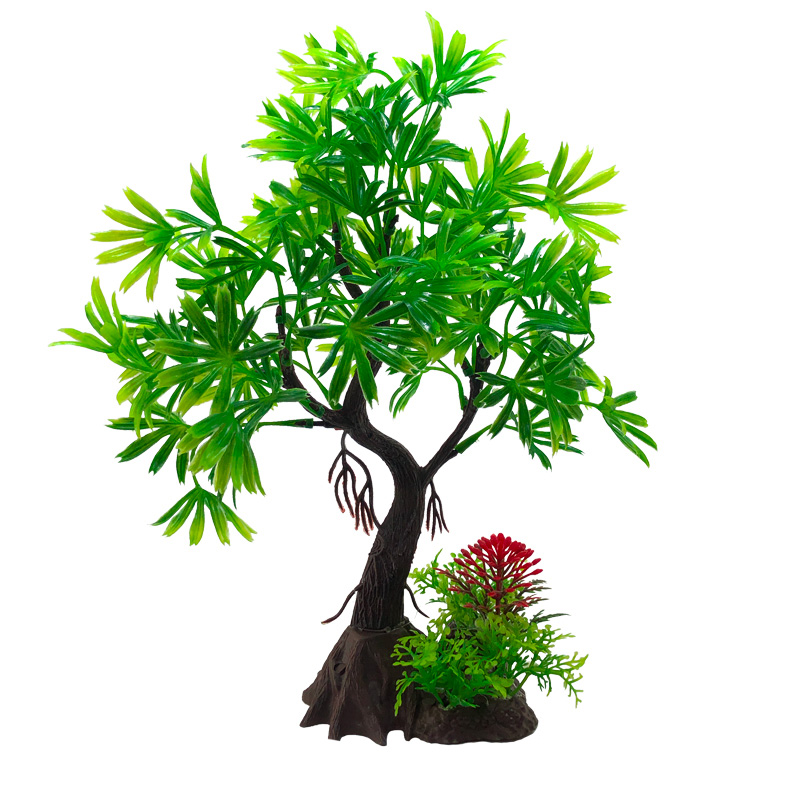 水槽DIY人工水槽装飾植物ツリーオーナメント水生植物草装飾ア - Aquarium Plants Live のレビューと価格