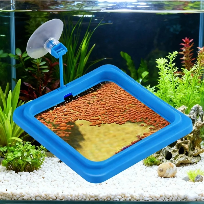 水槽用餌入れリング、水槽用フローティングフードトレイフィーダ - Aquarium Fertilizer のレビューと価格