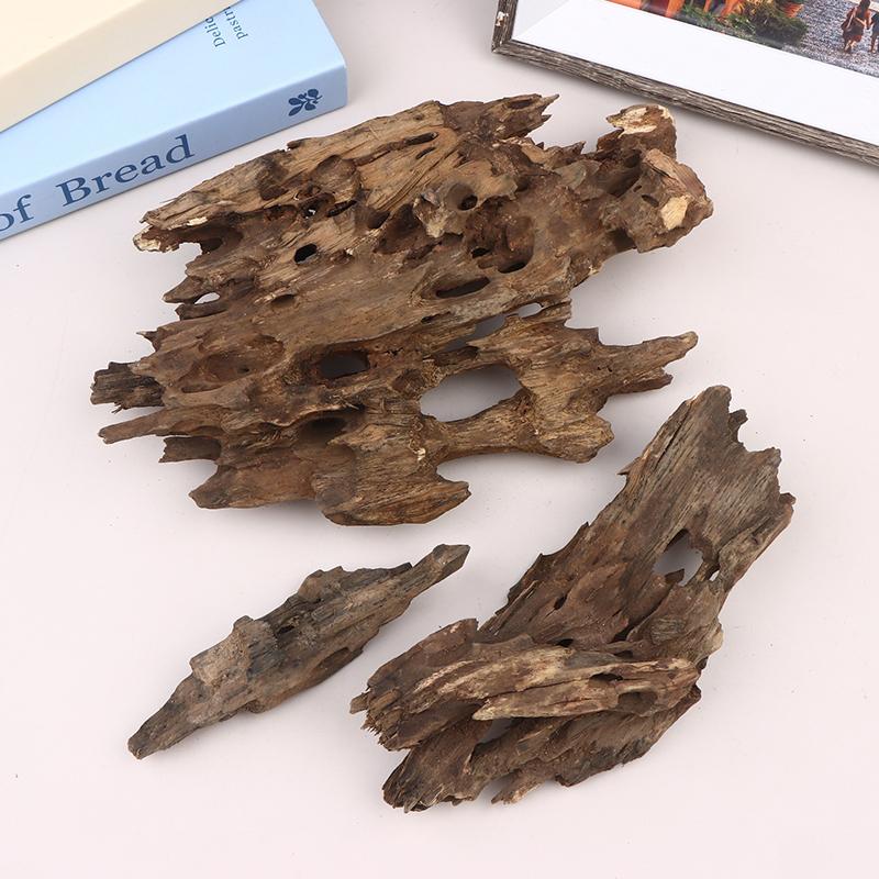 エビ用木製水槽装飾品、天然の穴が付いたエビに適した天然木の水 - Aquarium Driftwood のレビューと価格