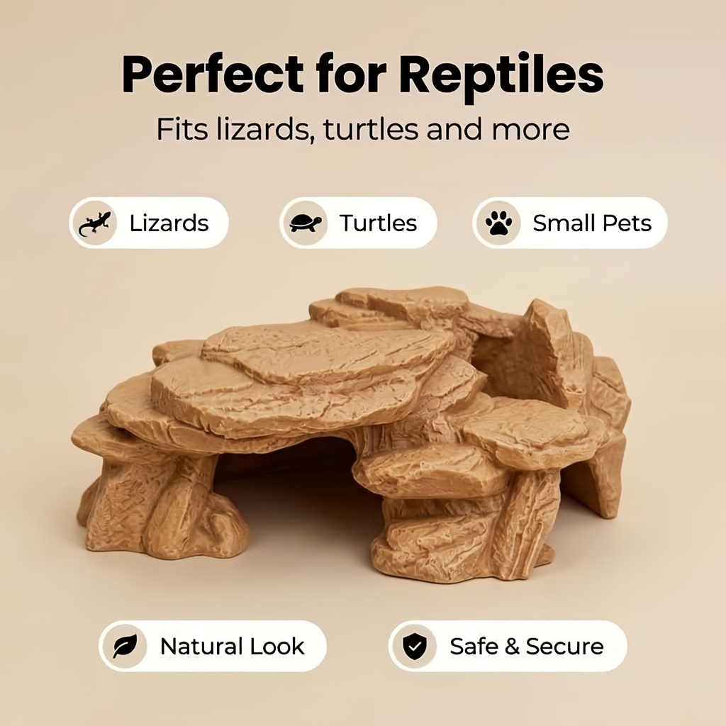 PLA洞窟水槽隠し魚タンク装飾、沈没プールプラットフォーム付 - Aquarium Plants Live のレビューと価格