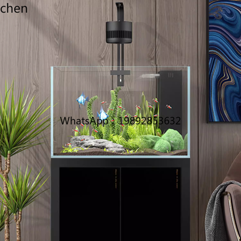 YGG 家庭用リビングルームレイジー水槽不要の四角い水生植物 - Live Plant Aquarium のレビューと価格