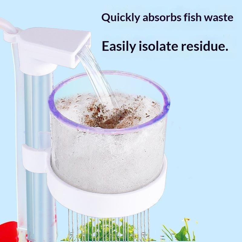 酸素供給と保護ガード付き伸縮式水槽フィルター1セット、水槽清 - Planted Aquarium Cleaning のレビューと価格