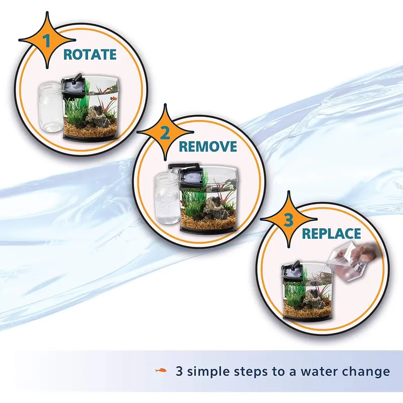 カスタムガラスアクリル水槽、水耕栽培用透明ベタ水槽、照明とフ - Aquarium Planted Tank Filter のレビューと価格
