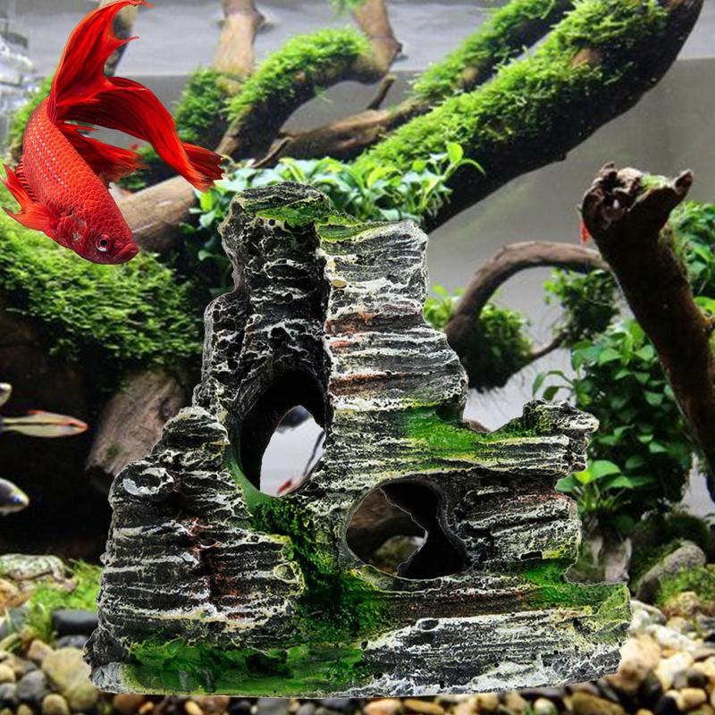 装飾的な造花,水族館の装飾,魚のイメージ - Aquarium Driftwood のレビューと価格