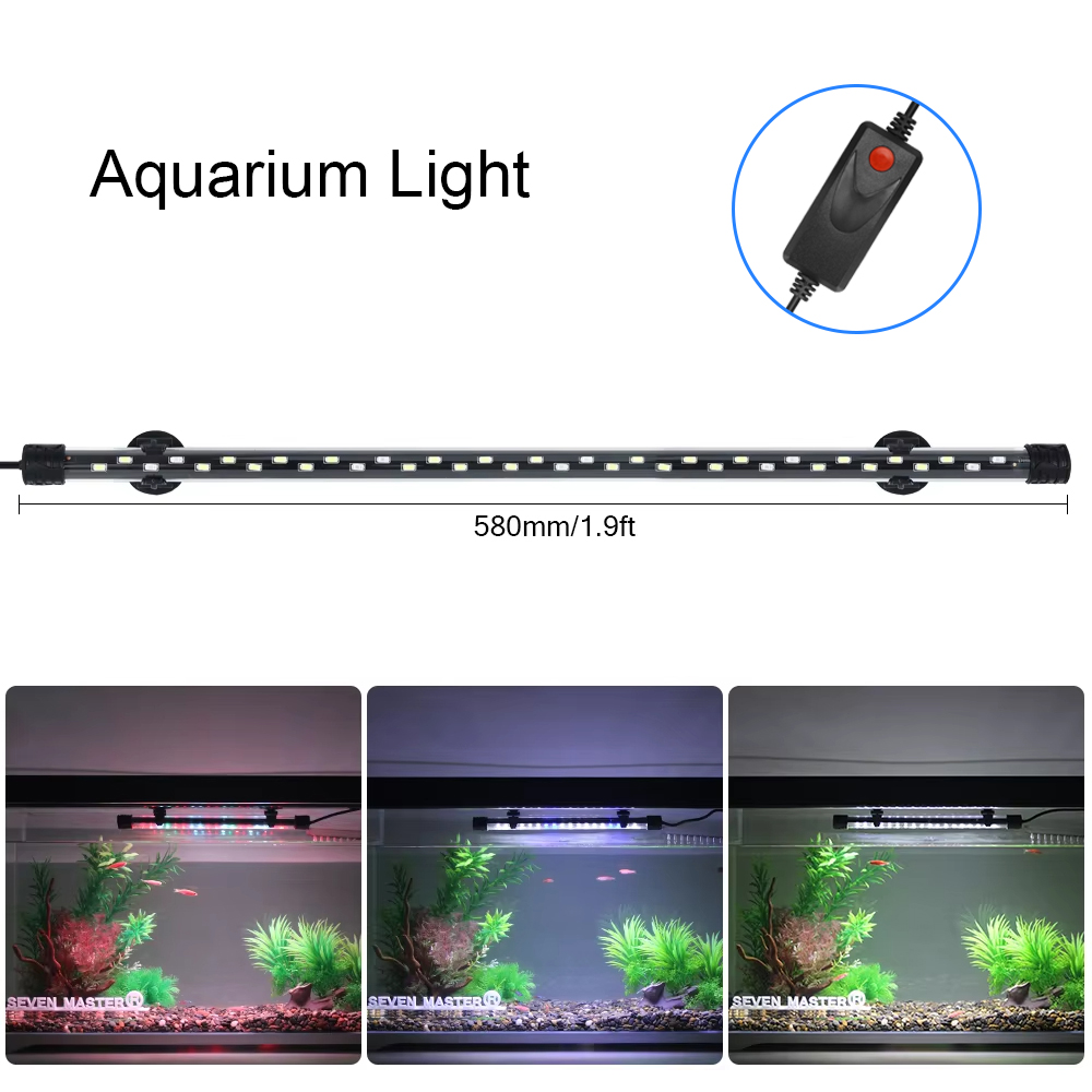 防水LED水族館植物成長ランプ,水槽ライト,水中水族館ライト - Aquarium Plant Substrate のレビューと価格