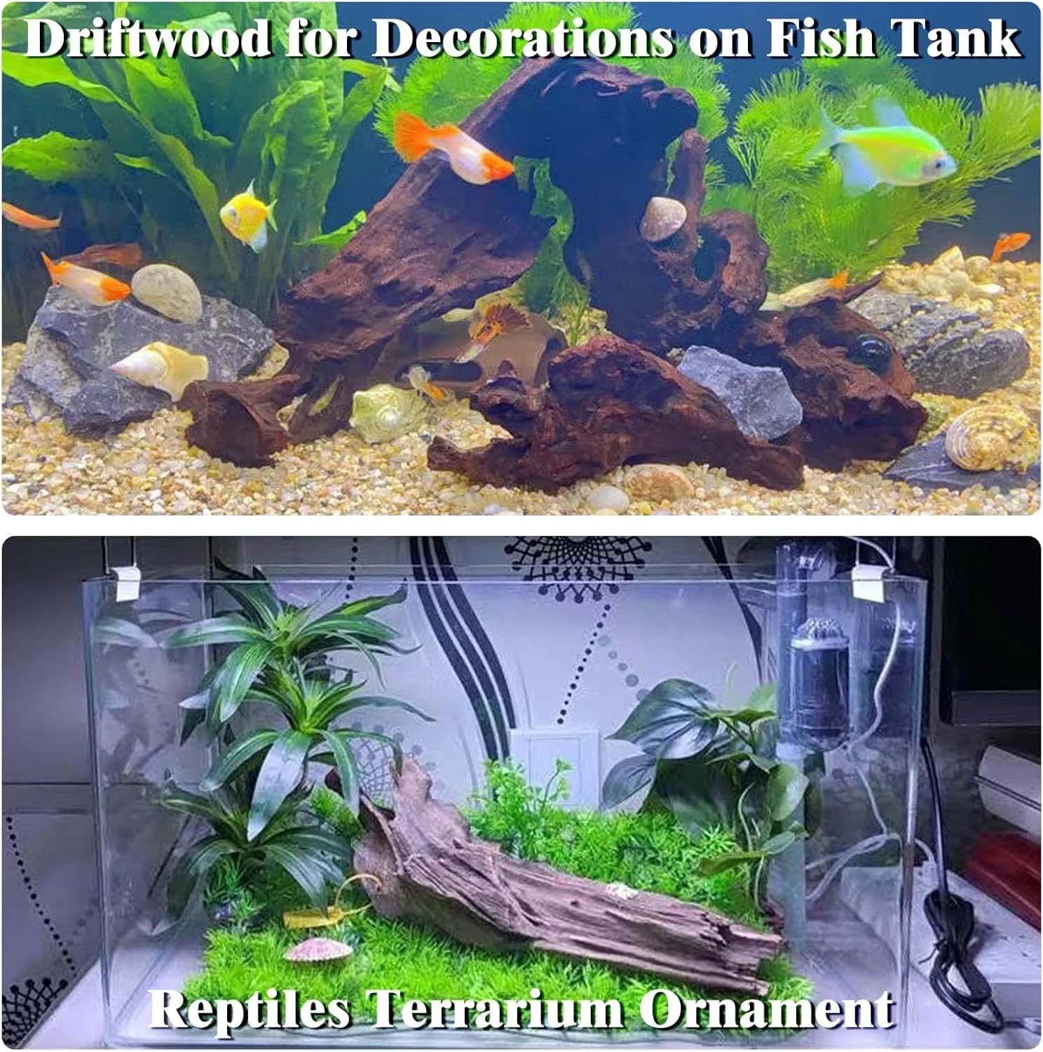 15-20CM 1個入り 天然流木 コーラルリーフ装飾 木製 - Aquarium Driftwood のレビューと価格