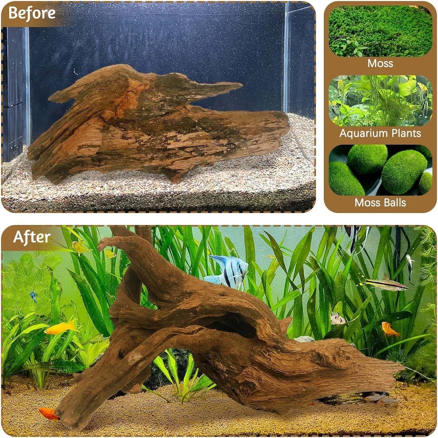 15-20CM 1個入り 天然流木 コーラルリーフ装飾 木製 - Aquarium Driftwood のレビューと価格
