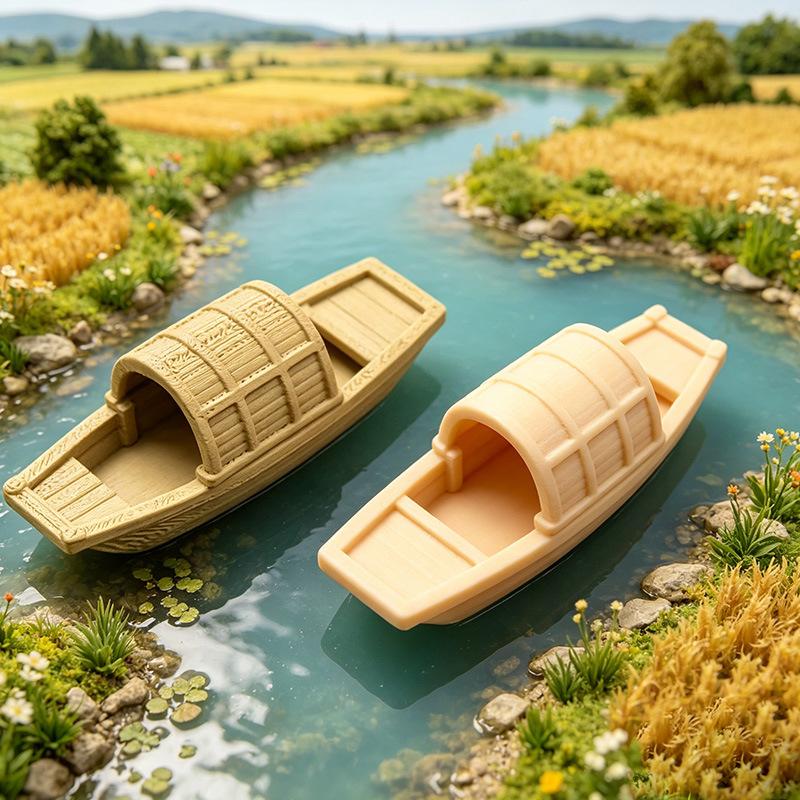 【S】シミュレーションフローティングミニボートモデルフィギュ - Aquarium Moss のレビューと価格