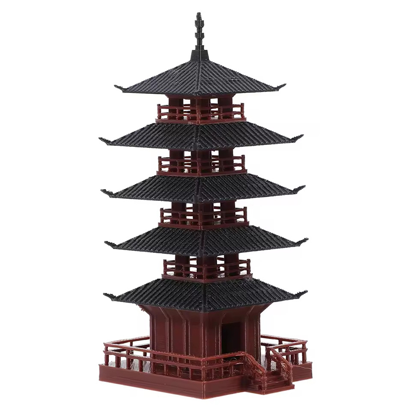 ミニパゴダ像古代建築模型禅庭盆栽水槽装飾 - Aquarium Moss のレビューと価格