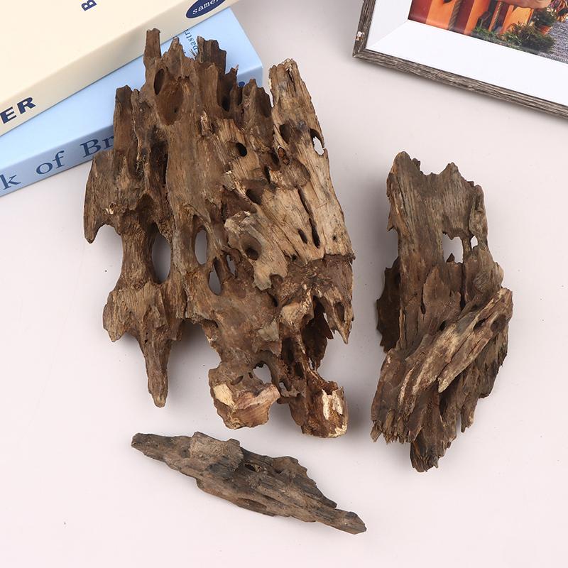 △   エビの木製水槽装飾品、天然の穴が付いた水槽用の流木水 - Aquarium Driftwood のレビューと価格